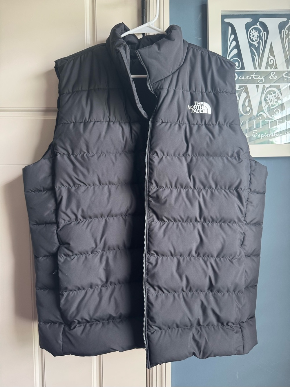 The North Face Men’s Black Down Vest XL Black NWOT